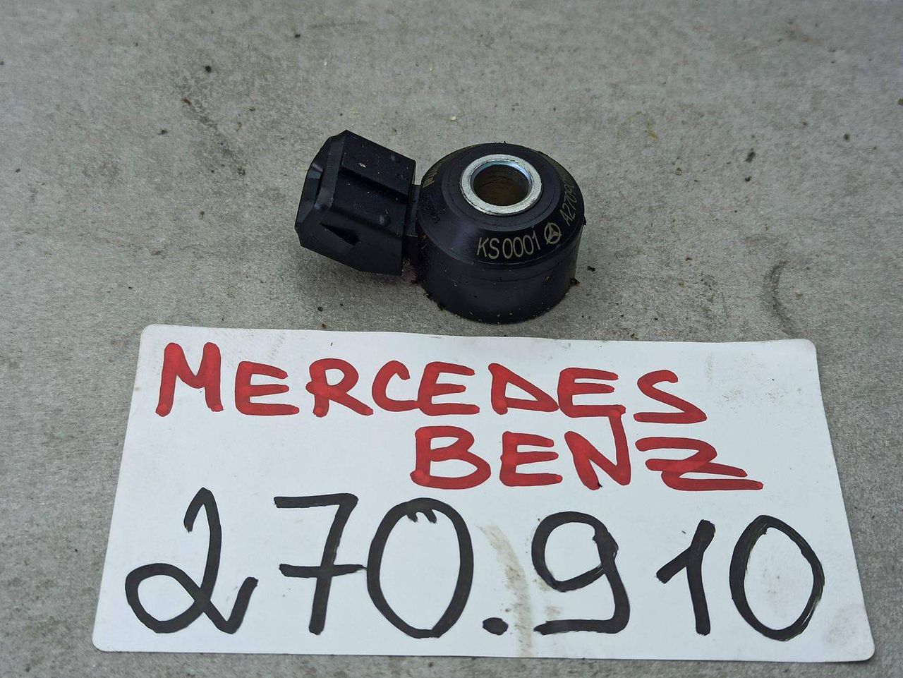 датчик детонации Mercedes-Benz A-Класс W176 [рестайлинг] 2017, 1.6 л., M 270.910, бензин, A2709050900