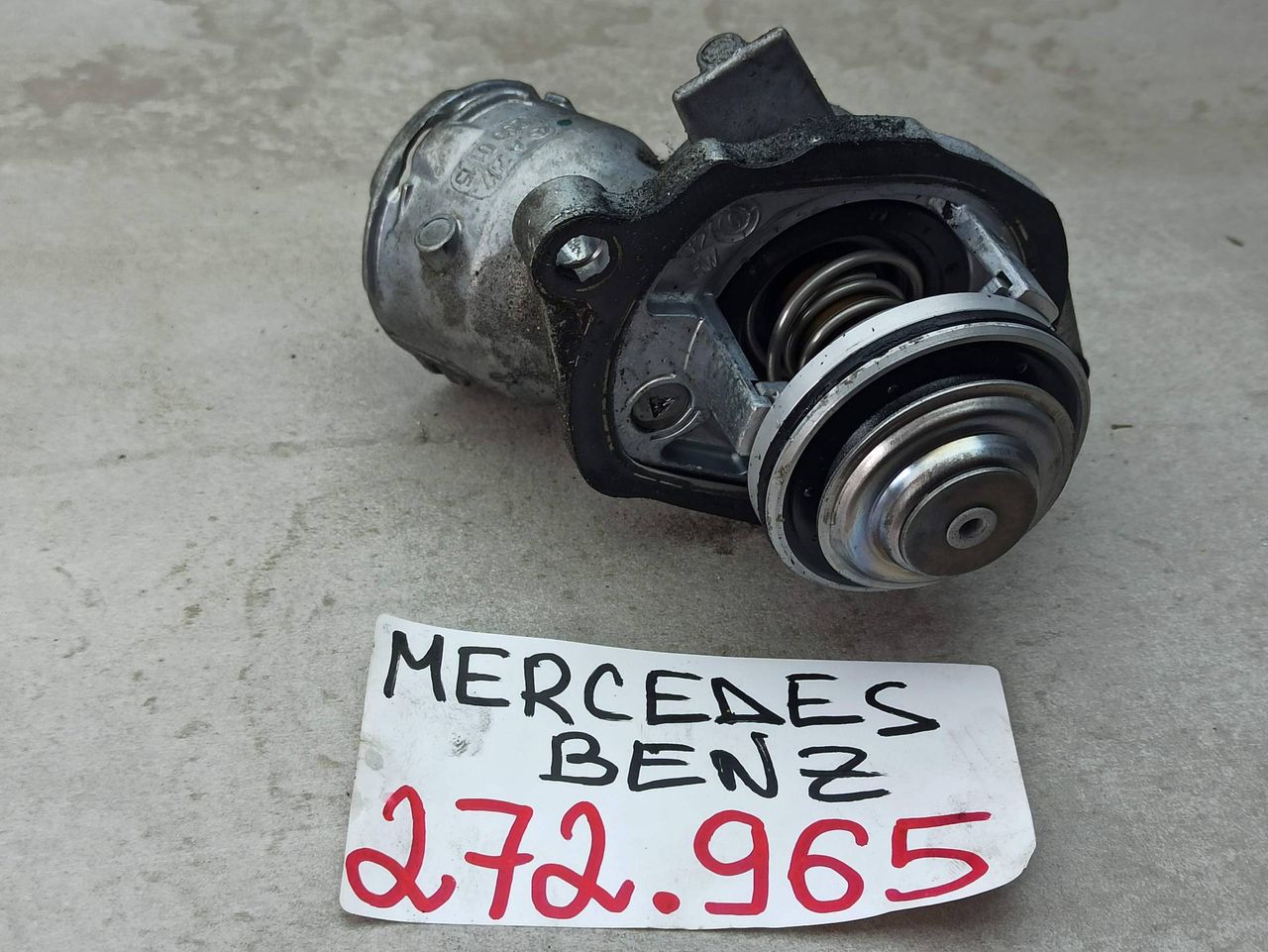 корпус термостата Mercedes-Benz S-Класс W221 [рестайлинг] 2010, 3.5 л., M 272.965, бензин, A2722000115