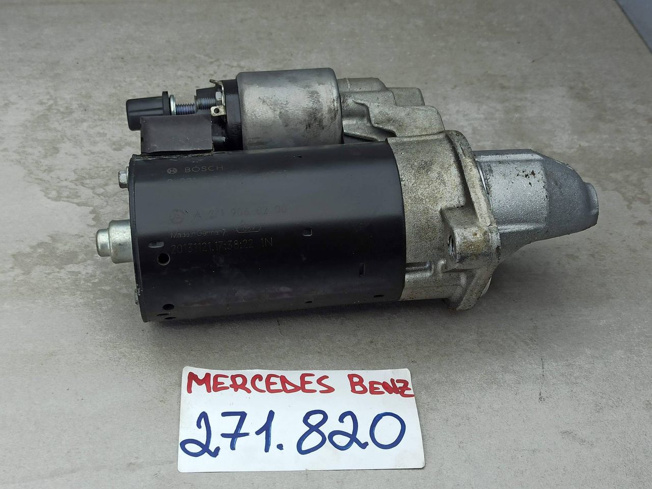 стартер Mercedes-Benz C-Класс W204 [рестайлинг] 2013, 2.0 л., бензин, A2719060200