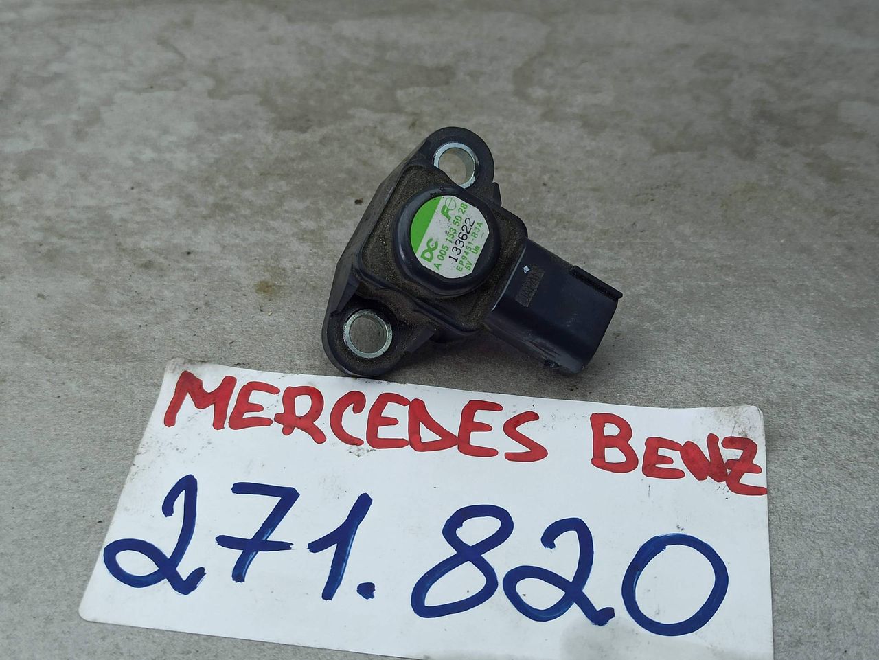 датчик абсолютного давления Mercedes-Benz C-Класс W204 [рестайлинг] 2013, 2.0 л., бензин, A0051535028