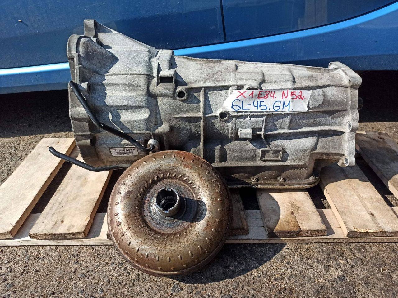 КПП автоматическая (АКПП) BMW X1 E84 2011, 2.5 л., N52 B25 A, бензин, 7614278