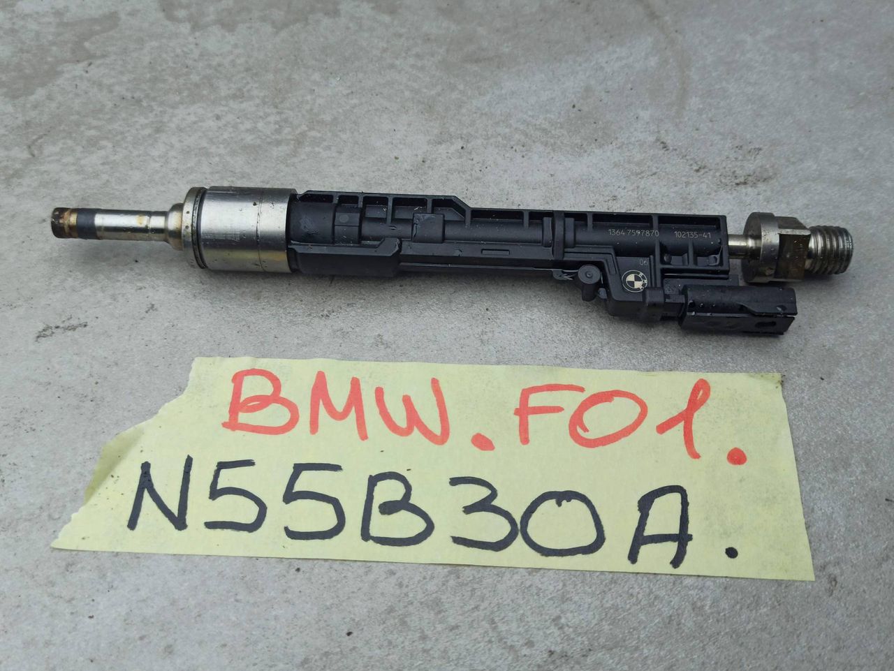 форсунка BMW 7 серия F01/F02 [рестайлинг] 2013, 3.0 л., N55 B30 A, бензин, 7597870