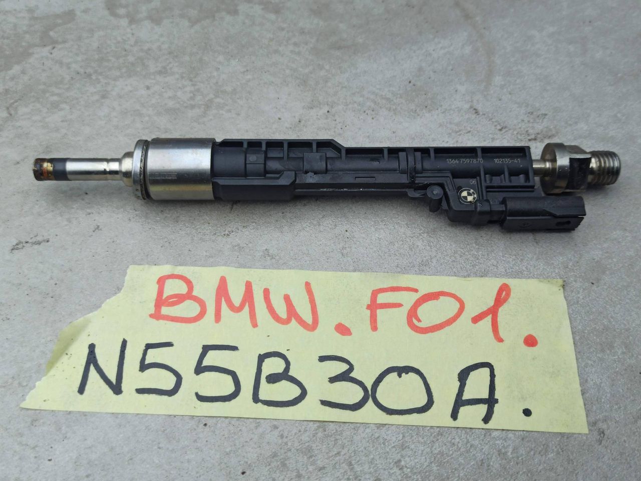форсунка BMW 7 серия F01/F02 [рестайлинг] 2013, 3.0 л., N55 B30 A, бензин, 7597870