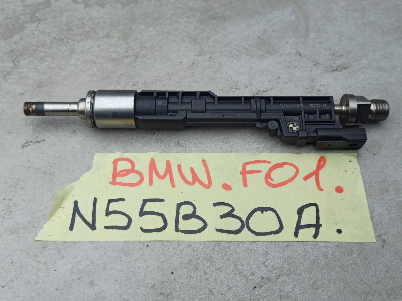 форсунка BMW 7 серия F01/F02 [рестайлинг] 2013, 3.0 л., N55 B30 A, бензин, 7597870