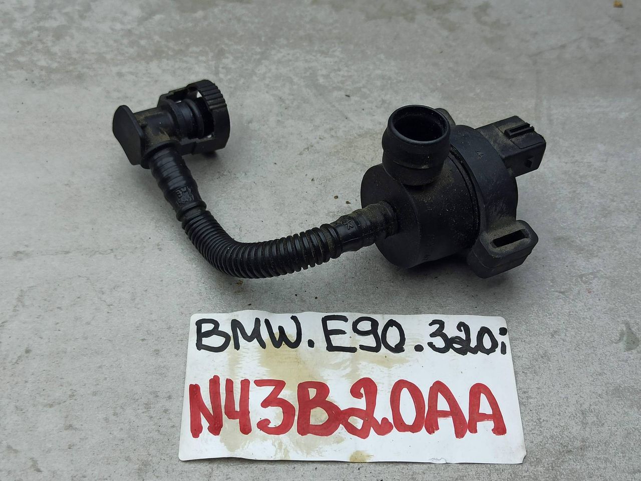 клапан вентиляции топливного бака BMW 3 серия E90/E91 [рестайлинг] 2010, 2.0 л., N43 B20 A, бензин, 7551262