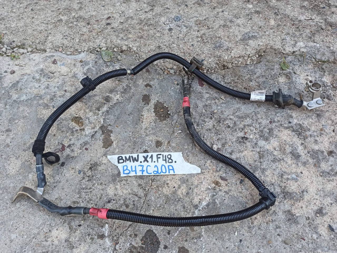 плюсовой провод аккумулятора BMW X1 F48 2017, 1.8 л., дизель, АКПП, 475, полный привод, 8594489