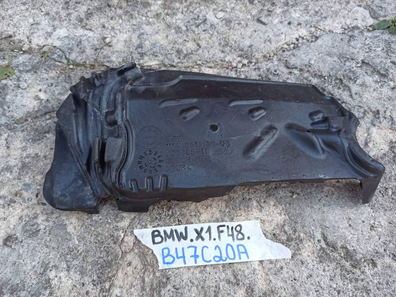 шумоизоляция (термозащита) BMW X1 F48 2017, 1.8 л., дизель, АКПП, 475, полный привод, 8513136