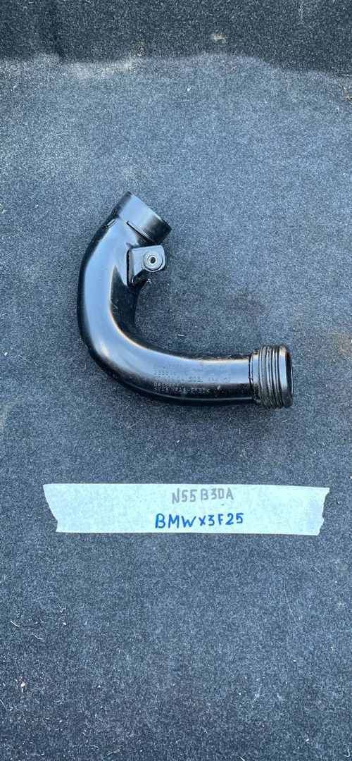 патрубок турбины BMW X3 F25 2014, 3.0 л., N55 B30 A, бензин, 7583727