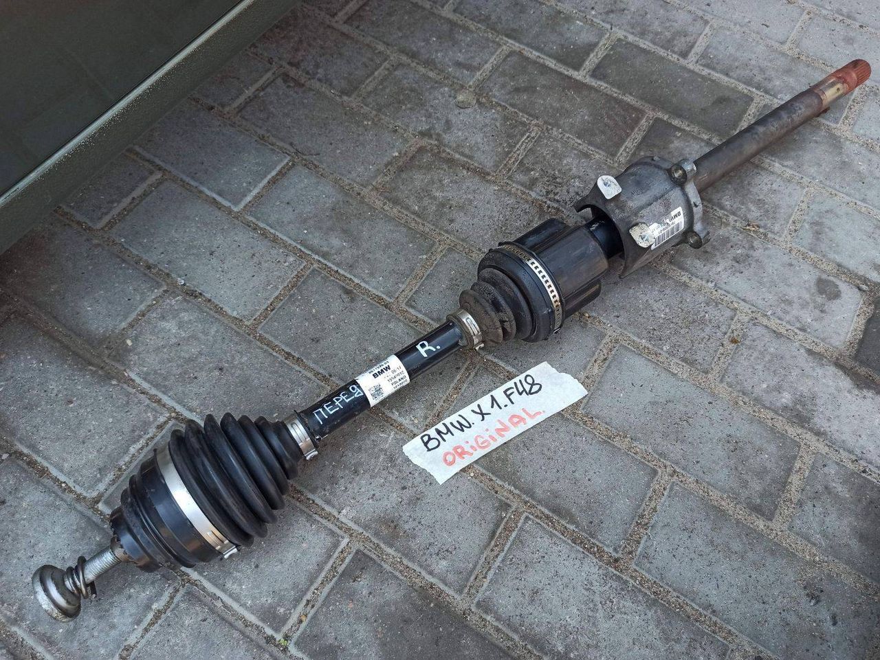 полуось передняя правая (приводной вал, ШРУС) BMW X1 F48 2017, 1.8 л., дизель, АКПП, 475, полный привод, 8611938