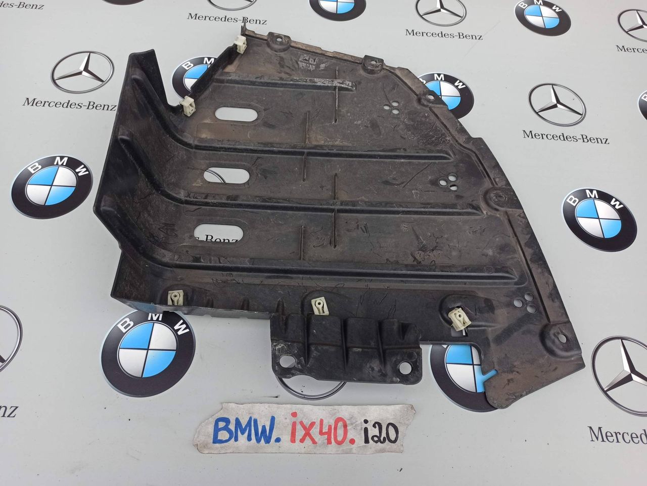 защита днища BMW iX I20 2022, электро, полный привод, правый руль, 7932078