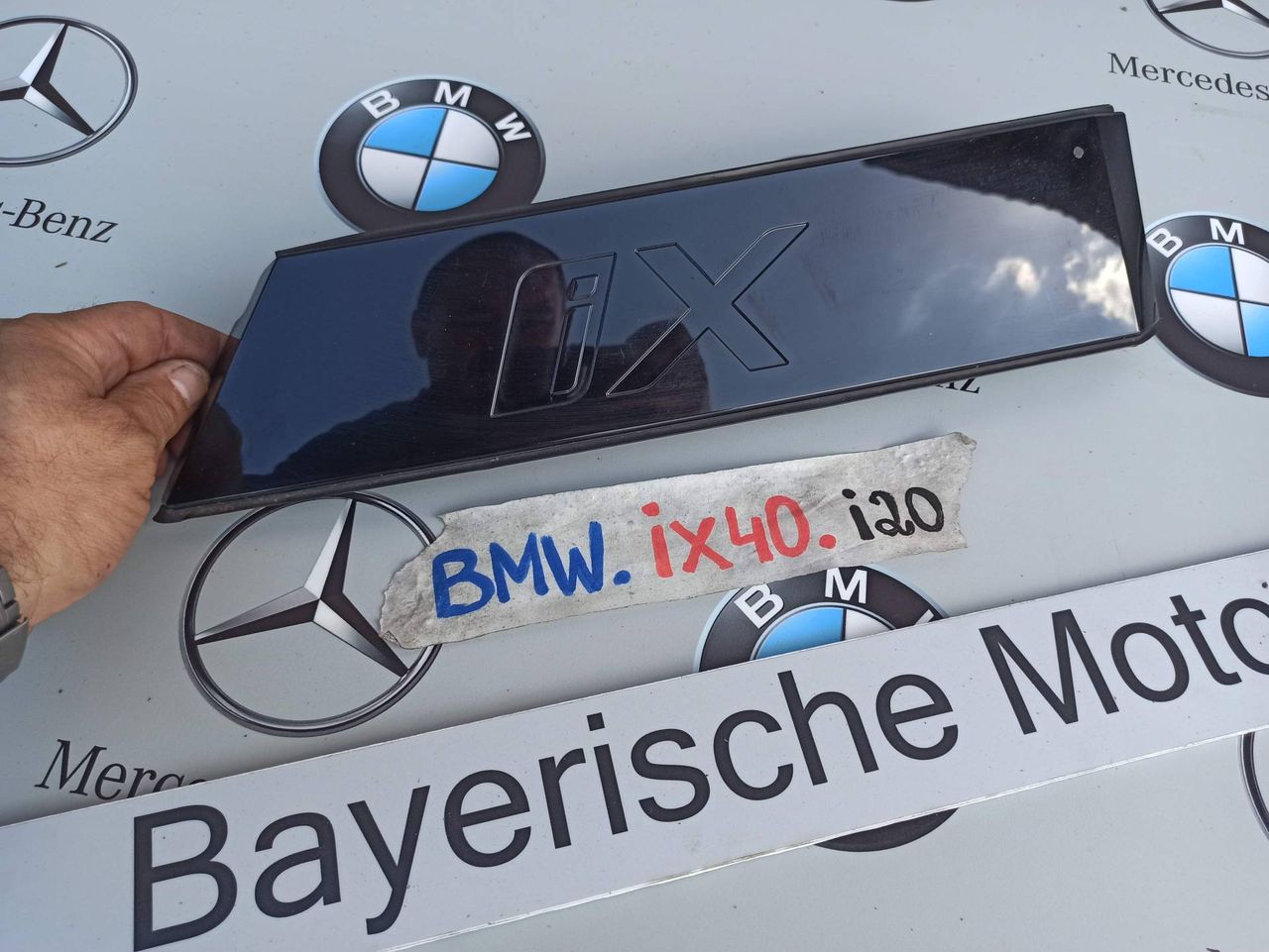 молдинг крыла BMW iX I20 2022, электро, полный привод, правый руль, 8491944