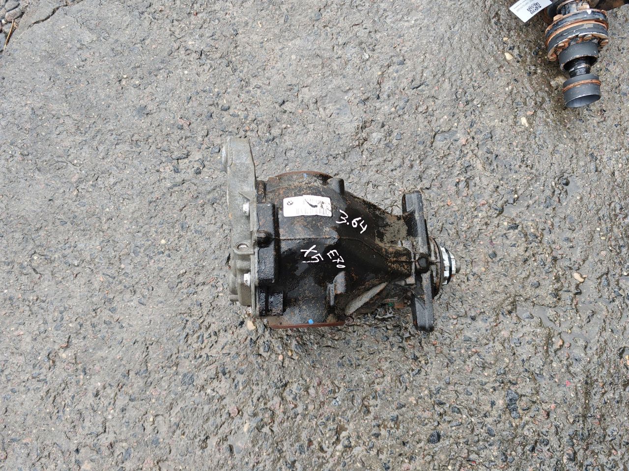 редуктор заднего моста BMW X5 E70 2008, 3.0 л., M57 D30 (306D3), дизель, 7552523