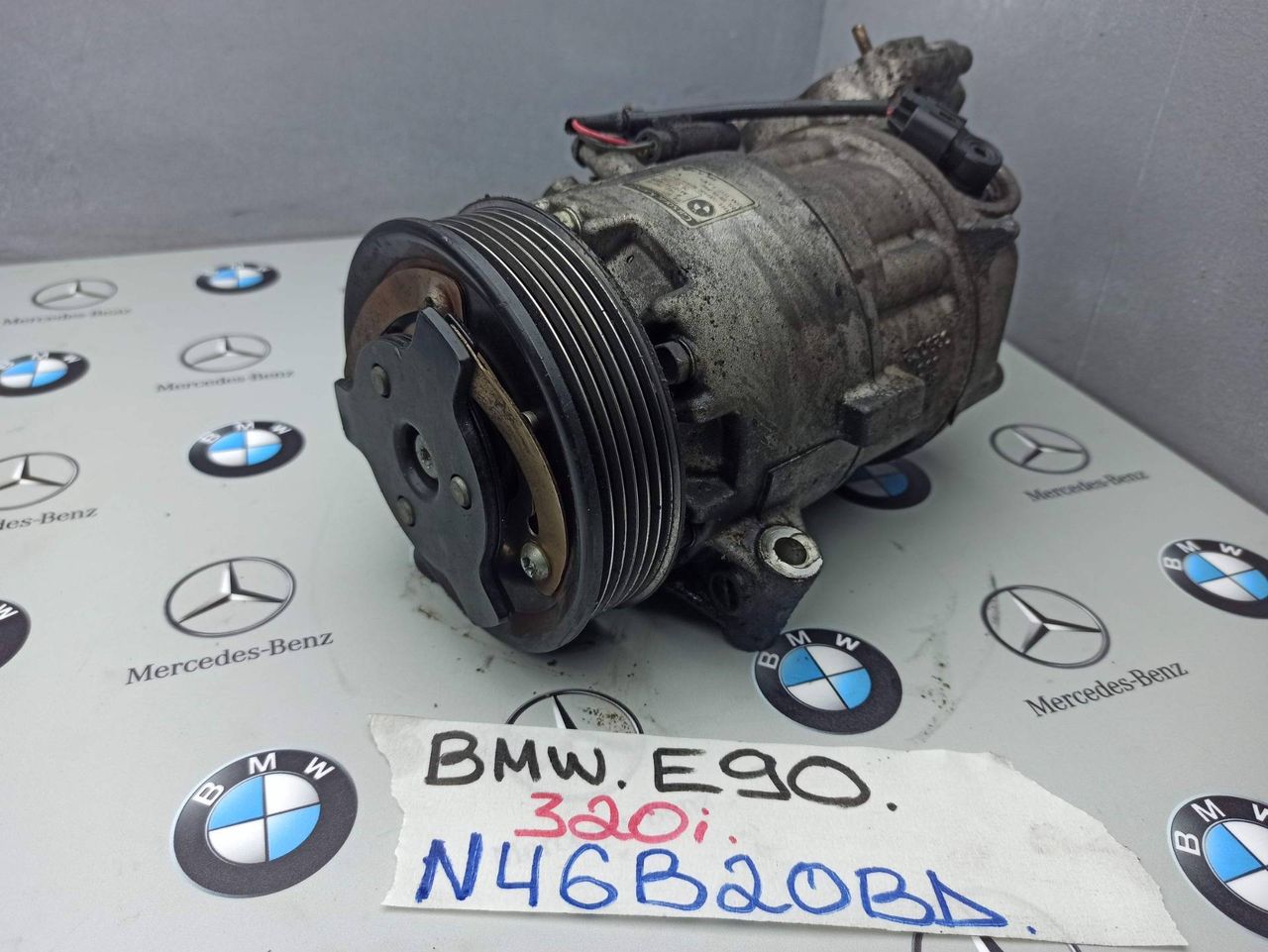 компрессор кондиционера BMW 3 серия E90/E91 [рестайлинг] 2010, 2.0 л., N46 B20 BD, бензин, 9182793