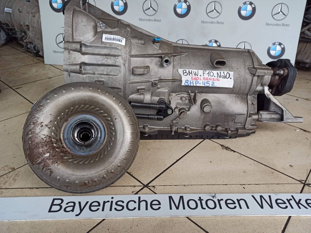 КПП автоматическая (АКПП) BMW 5 серия F10/F11 [рестайлинг] 2013, 2.0 л., N20 B20 A, бензин, 8601690