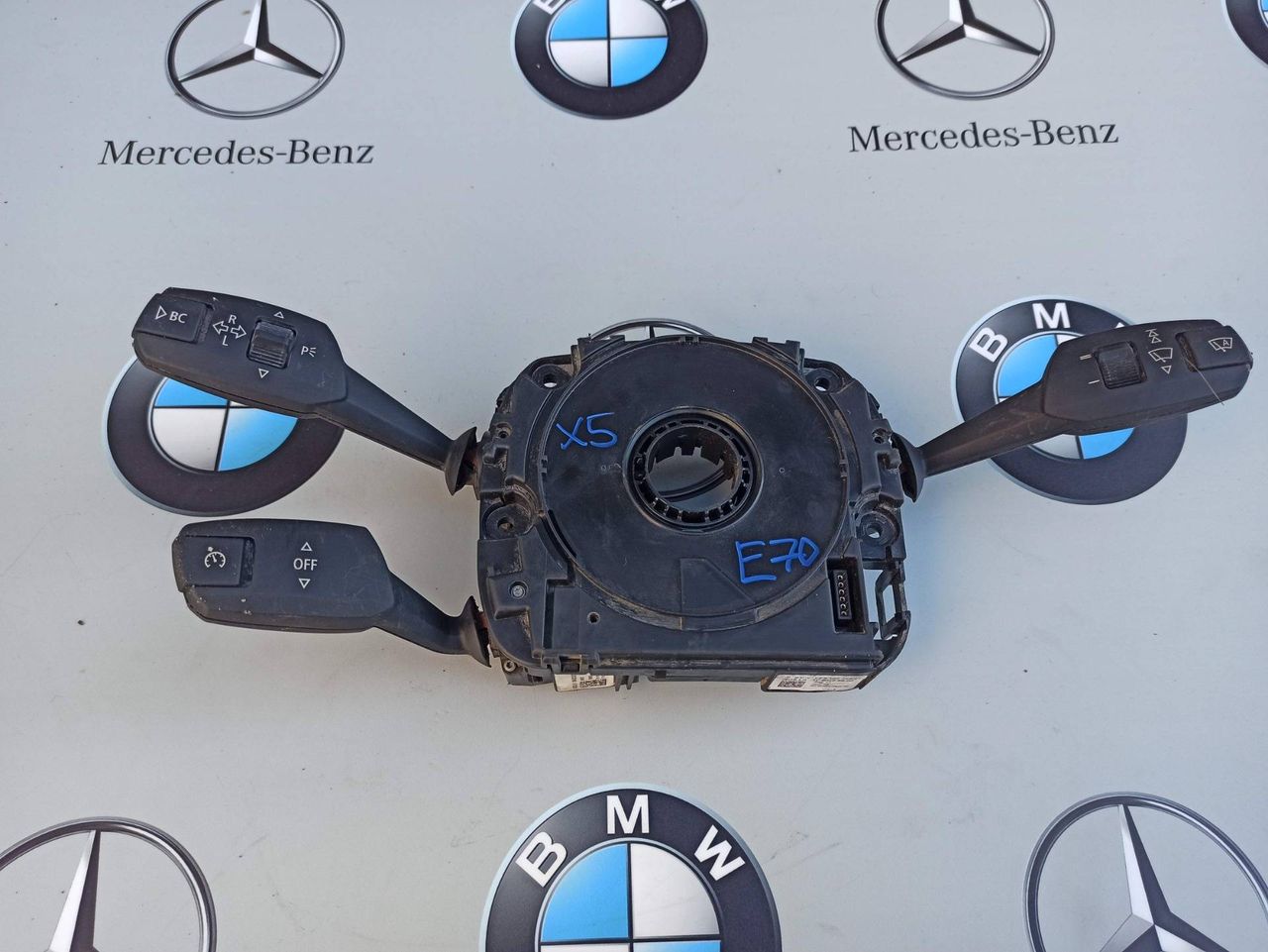 переключатель подрулевой (стрекоза) BMW X5 E70 [рестайлинг] 2010, 9164423