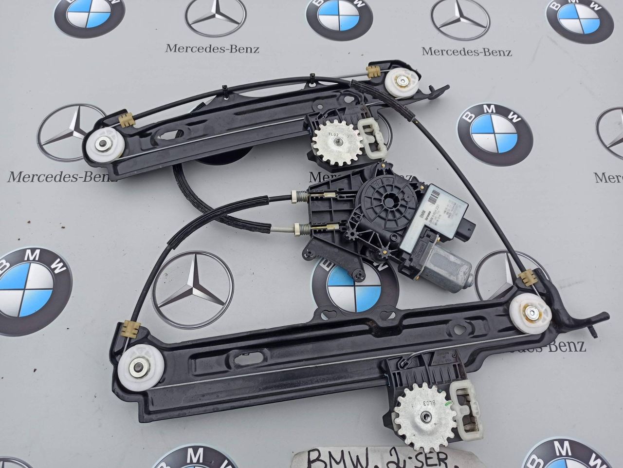 стеклоподъемник задний левый BMW 2 серия F44 2020, 2.0 л., бензин, хетчбэк 5 дв., полный привод, 5A01D21