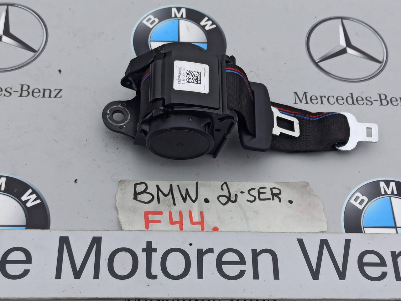 ремень безопасности BMW 2 серия F44 2020, 2.0 л., бензин, хетчбэк 5 дв., полный привод, 6446343