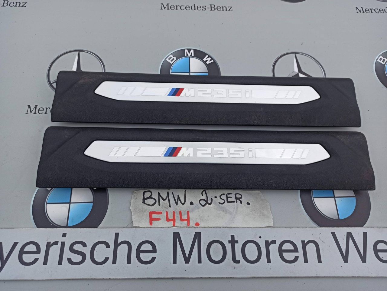 накладка на порог BMW 2 серия F44 2020, 2.0 л., бензин, хетчбэк 5 дв., полный привод, 7489947