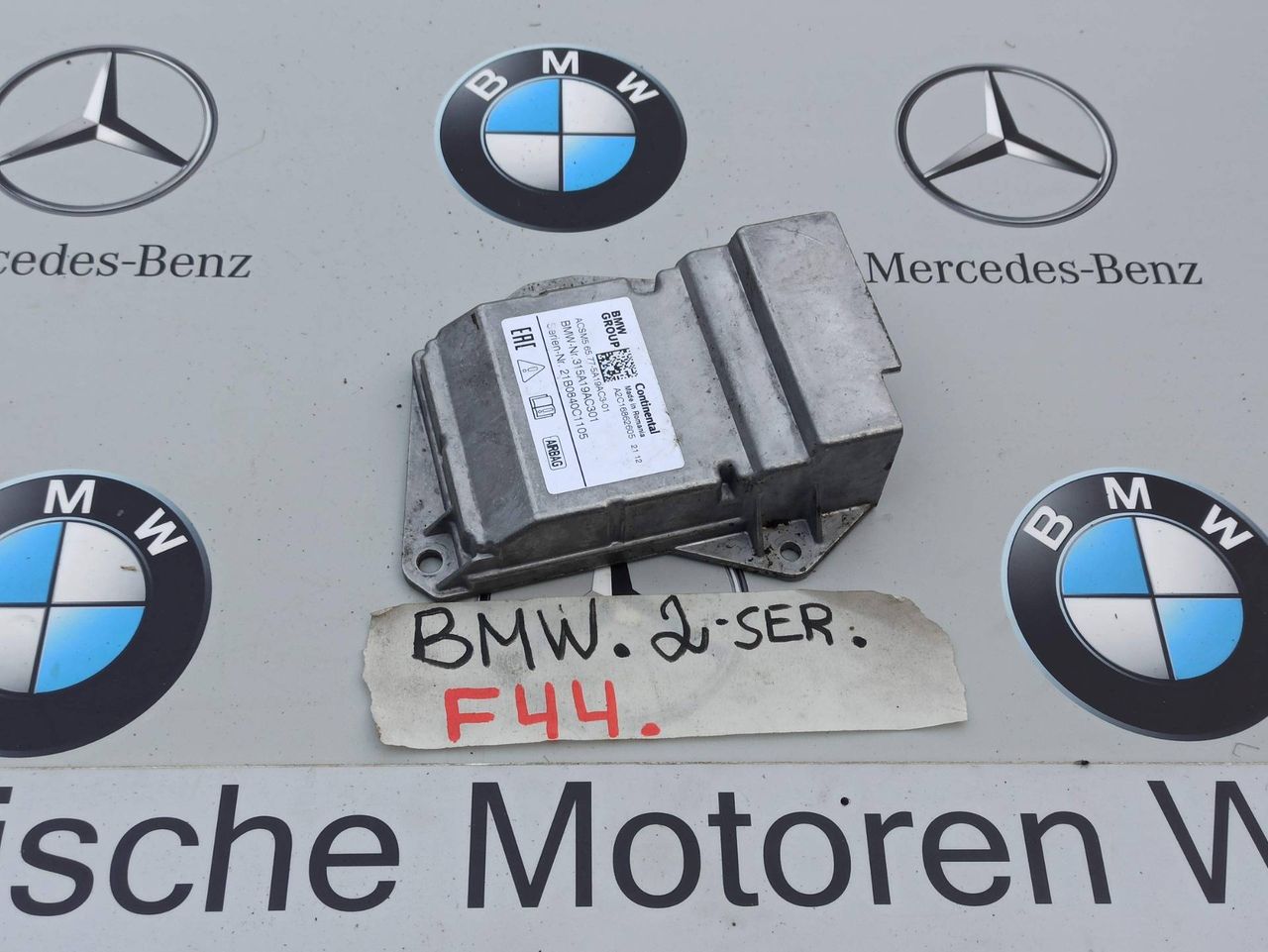 блок AirBag BMW 2 серия F44 2020, 2.0 л., бензин, хетчбэк 5 дв., полный привод, 5A19AC3