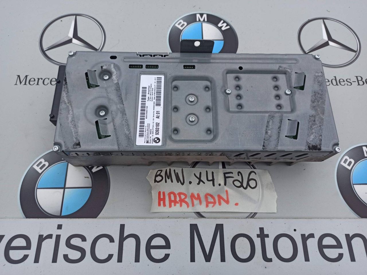 усилитель музыкальный BMW X4 F26 2017, 9393182