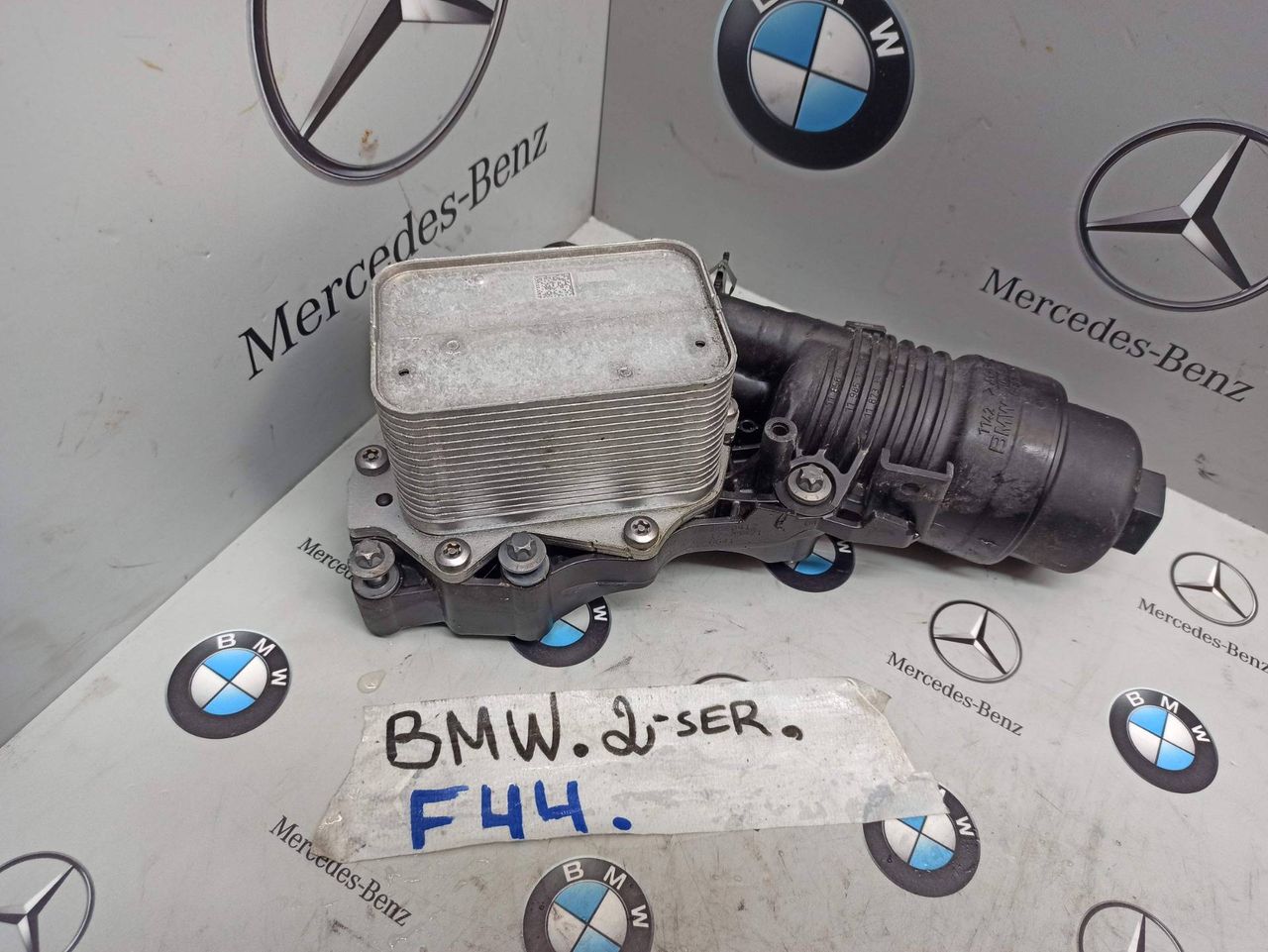 корпус масляного фильтра BMW 2 серия F44 2020, 2.0 л., бензин, хетчбэк 5 дв., полный привод, 1185804, 1198512, 1187339