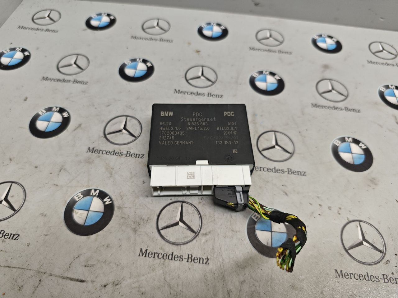блок управления парктрониками BMW X5 F15 2017, 3.0 л., N55 B30 A, бензин, АКПП, 6836883