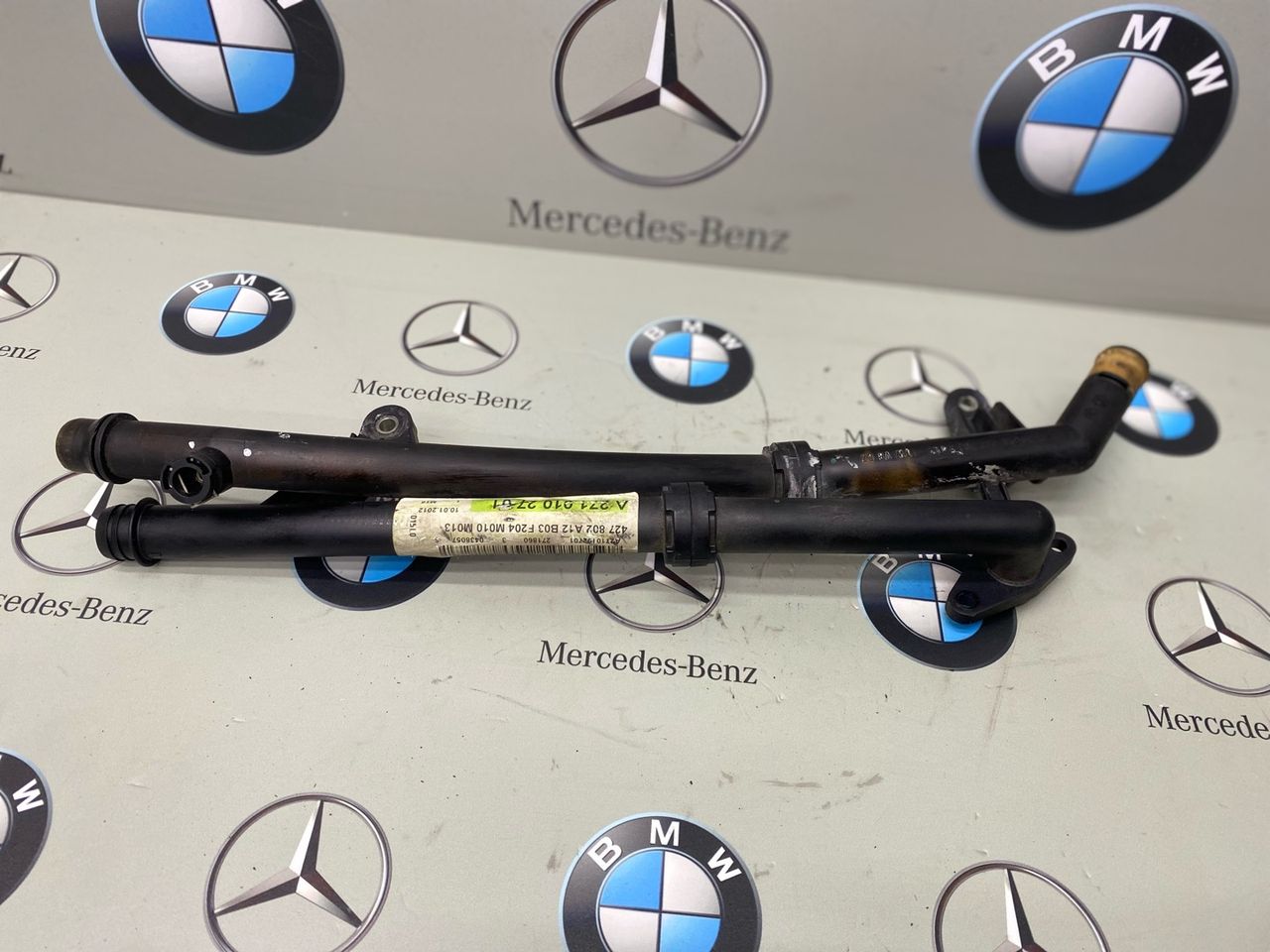 патрубок радиатора Mercedes-Benz C-Класс W204 [рестайлинг] 2012, 1.8 л., M 271.860, бензин, A2712002452
