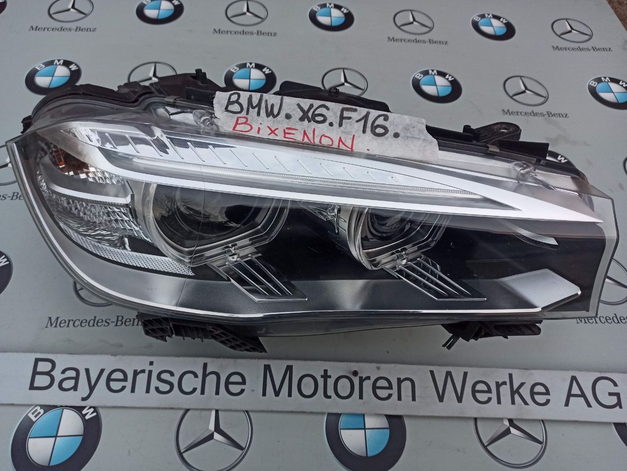 фара правая BMW X6 F16 2016, 3.0 л., бензин, правый руль