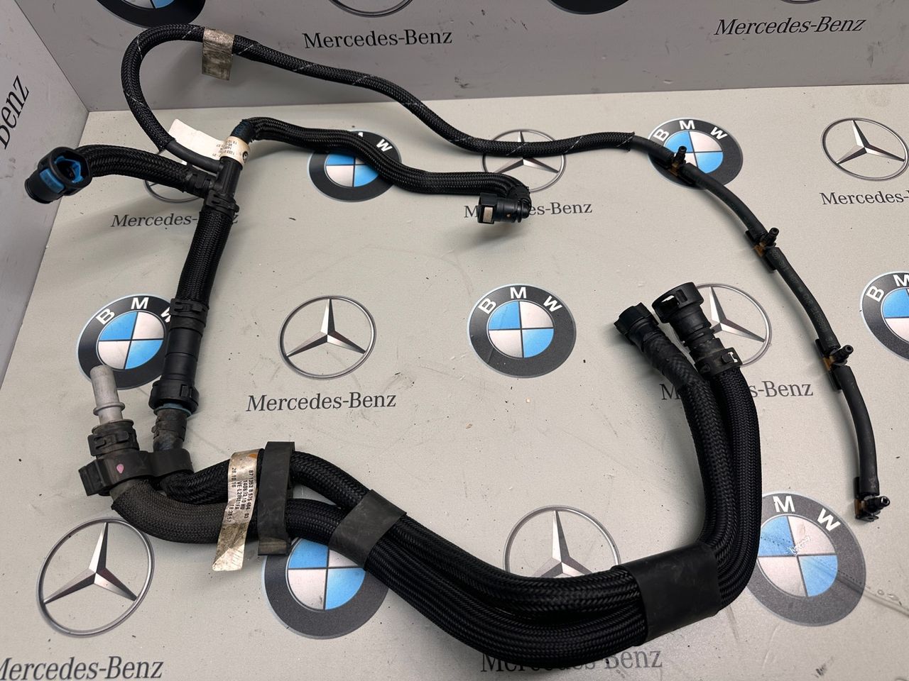 трубка обратки форсунок BMW 5 серия G30/G31 2017, 2.0 л., B47 D20 A, дизель, 8575462, 8583458