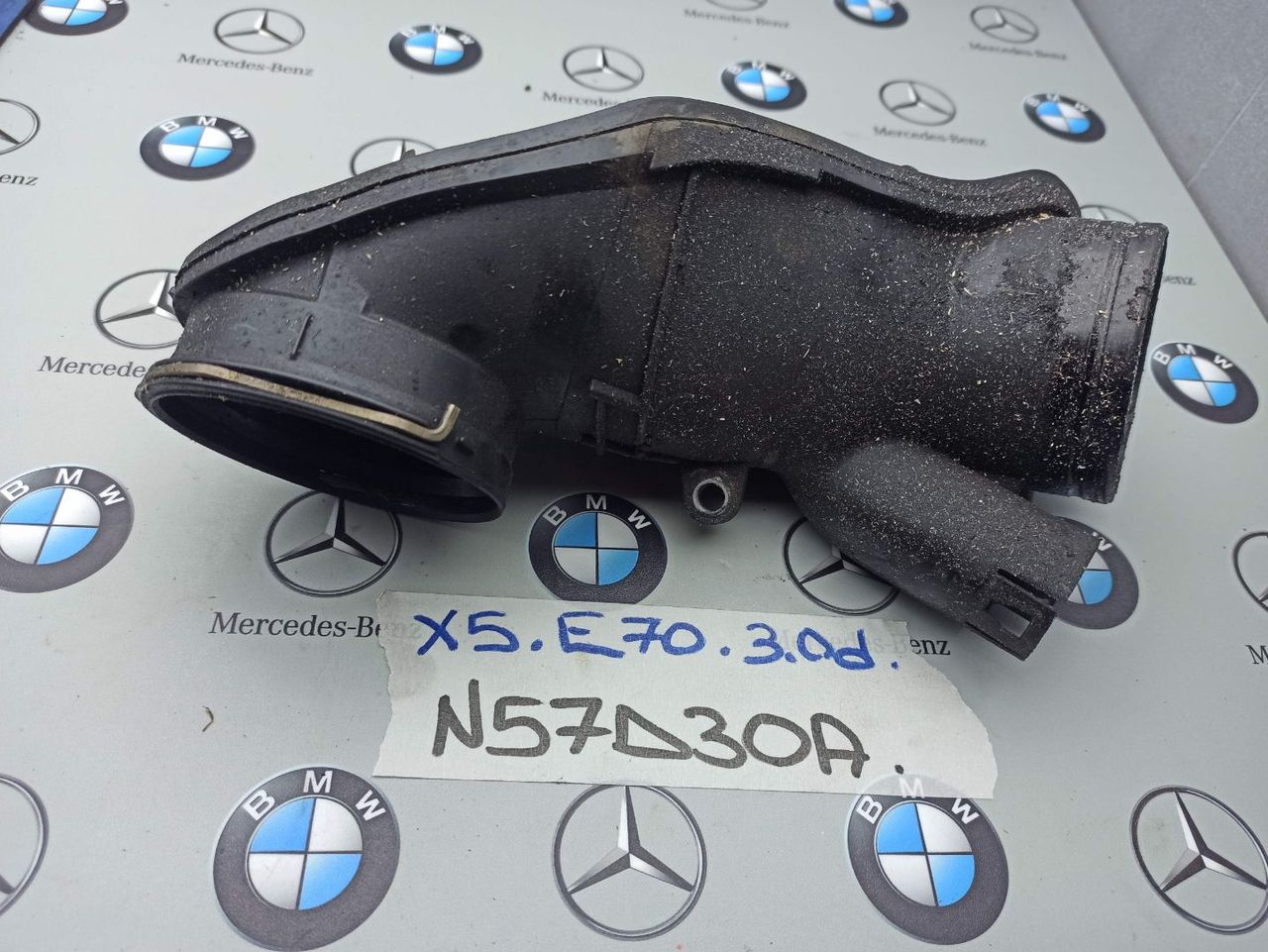 патрубок турбины BMW X5 E70 [рестайлинг] 2012, 3.0 л., N57 D30 A, дизель, 7807493
