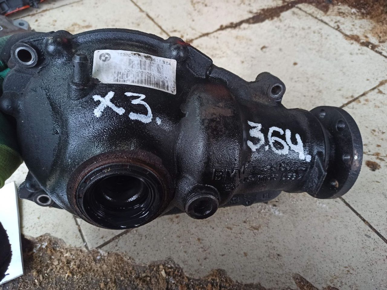 редуктор переднего моста BMW X3 E83 2006, 3.0 л., M54 B30 (306S3), бензин