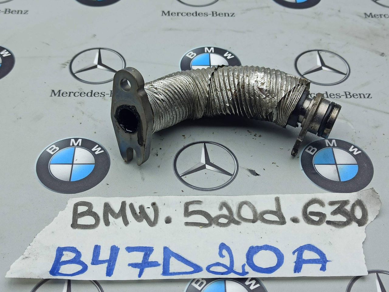 масляная трубка турбины BMW 5 серия G30/G31 2017, 2.0 л., B47 D20 A, дизель, 8513617