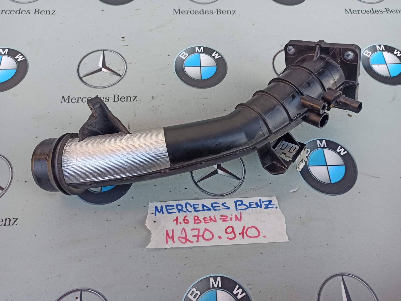 патрубок турбины Mercedes-Benz B-Класс W246 [рестайлинг] 2015, 1.6 л., M 270.910, бензин, A2700900844, A2700900744