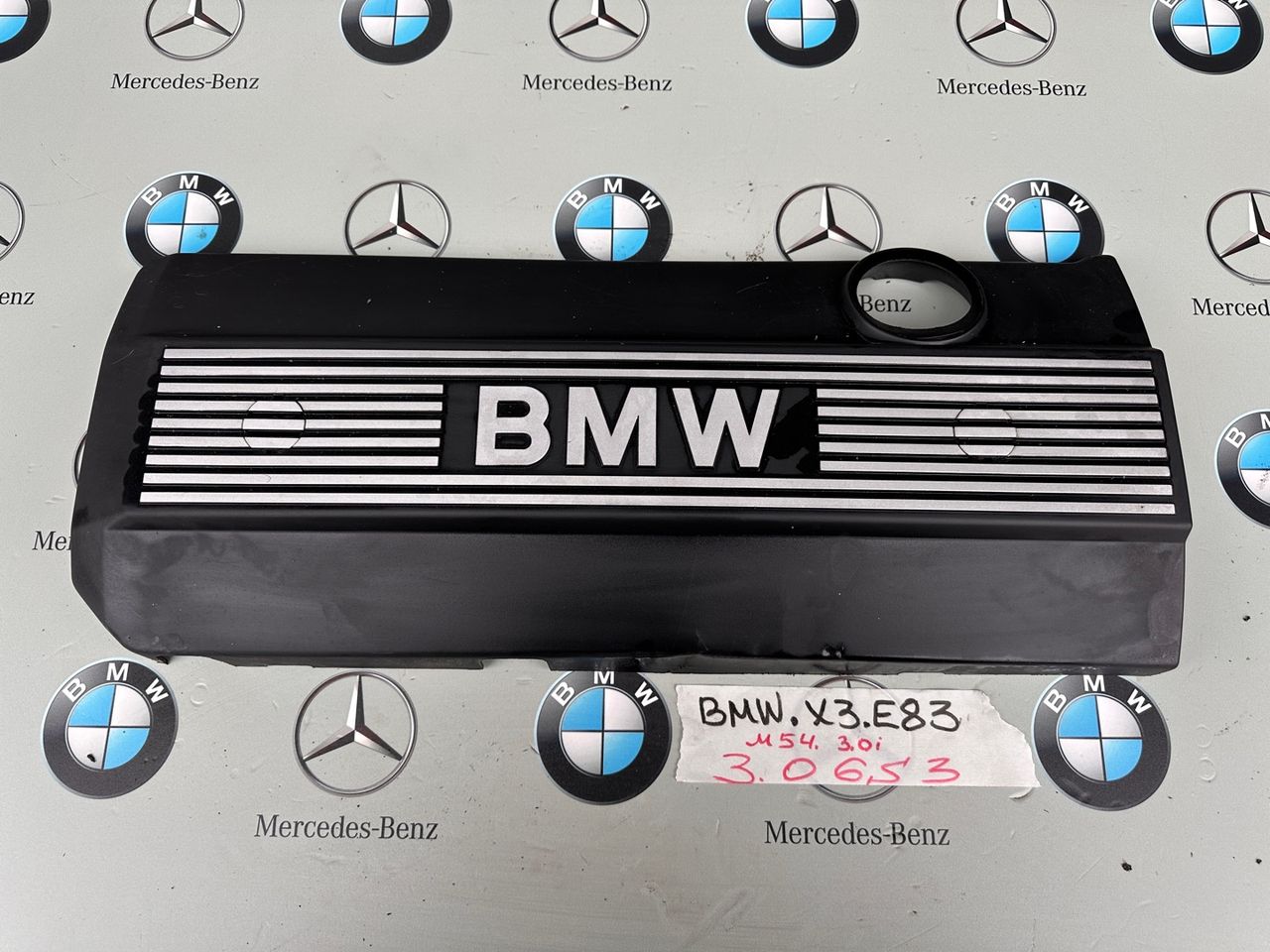 декоративная крышка двигателя BMW X3 E83 [рестайлинг] 2006, 3.0 л., M54 B30 (306S3), бензин, 7526445