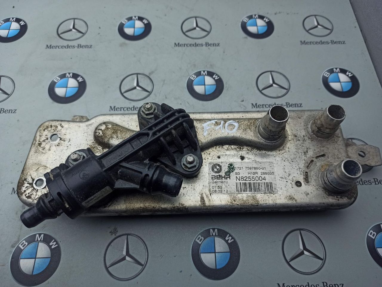 радиатор АКПП BMW 5 серия F10/F11 [рестайлинг] 2013, 3.0 л., N55 B30 A, бензин, 7597890