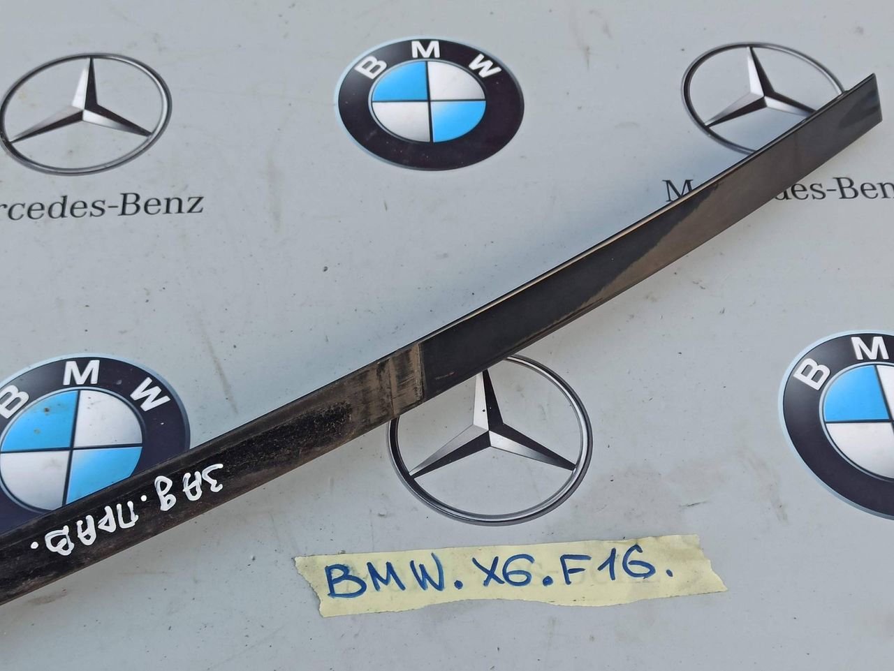 молдинг двери задней правой BMW X6 F16 2016, 3.0 л., бензин, правый руль, 7317786