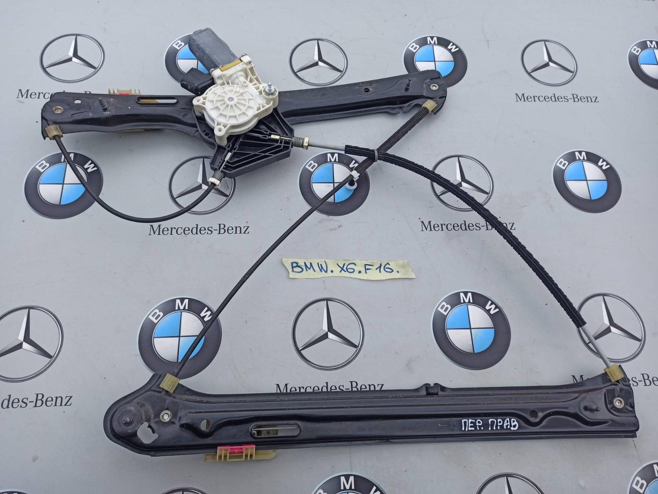 стеклоподъемник передний правый BMW X6 F16 2016, 3.0 л., бензин, правый руль, 7322748