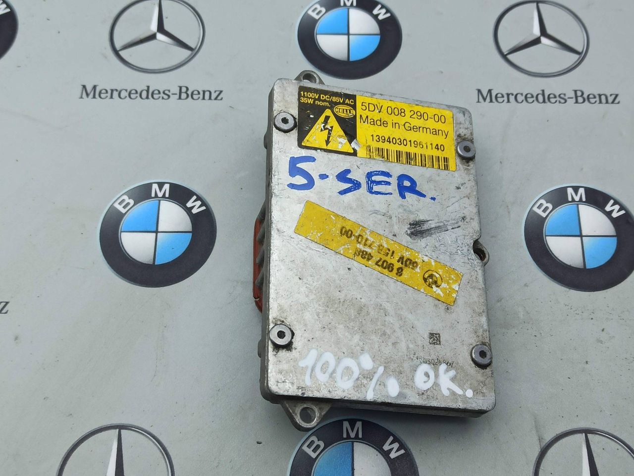 блок розжига ксенона BMW 5 серия E60/E61 2004, 6907488