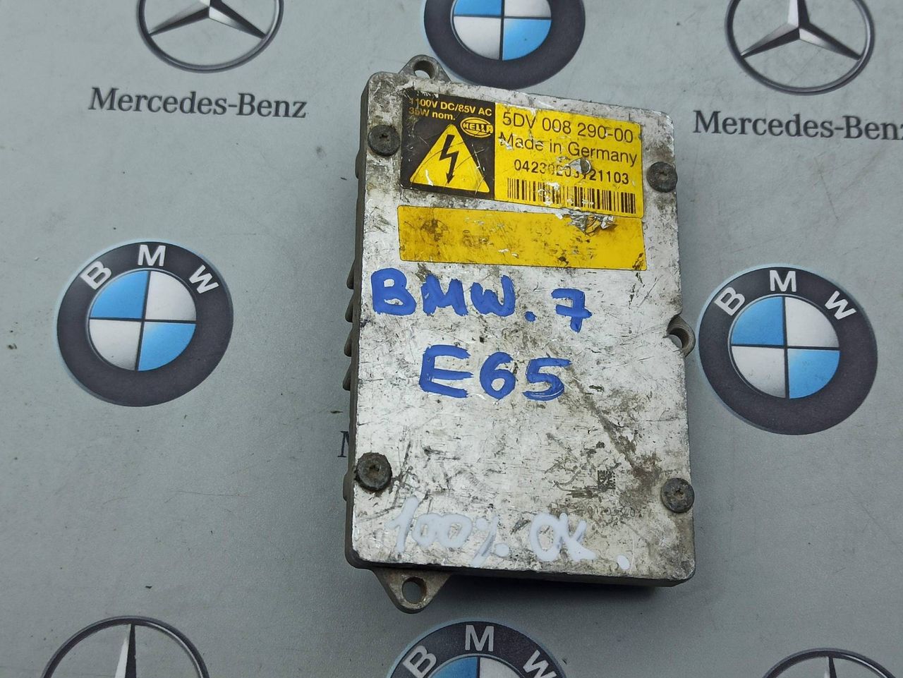 блок розжига ксенона BMW 7 серия E65/E66/E67 2004, 6907488