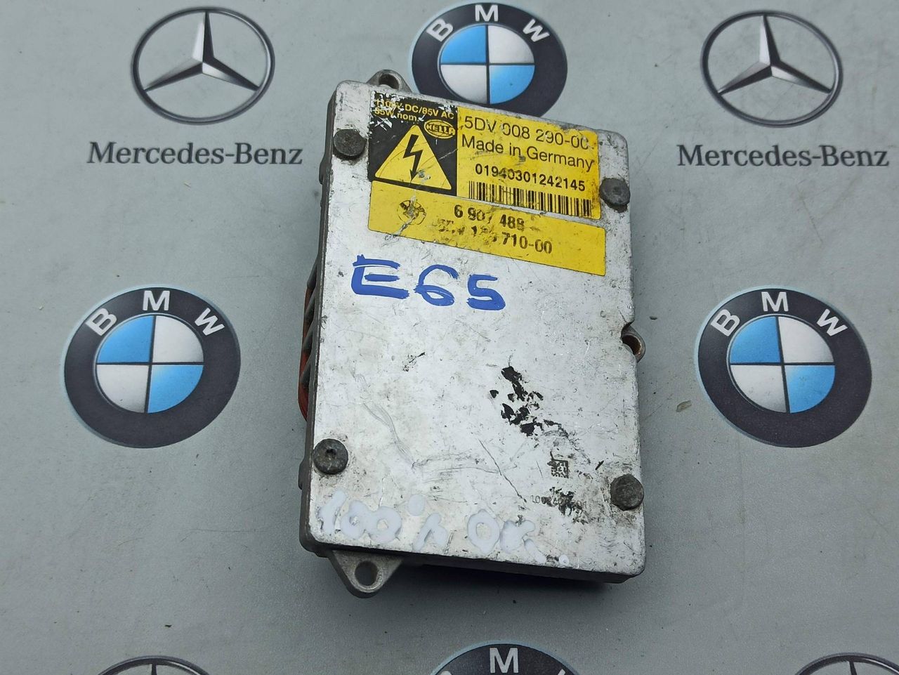 блок розжига ксенона BMW 7 серия E65/E66/E67 2004, 6907488