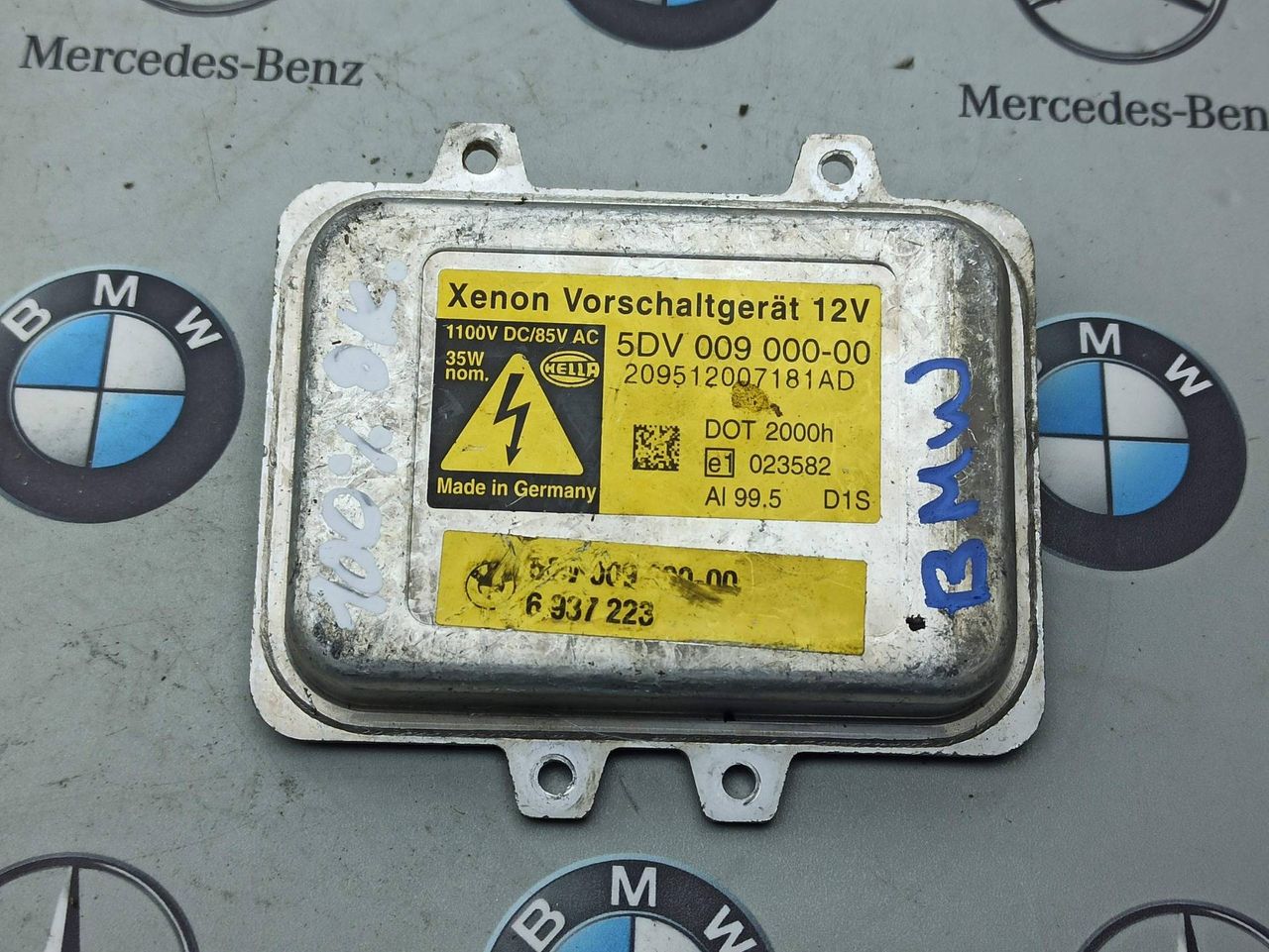 блок розжига ксенона BMW 5 серия E60/E61 2006, 6937223