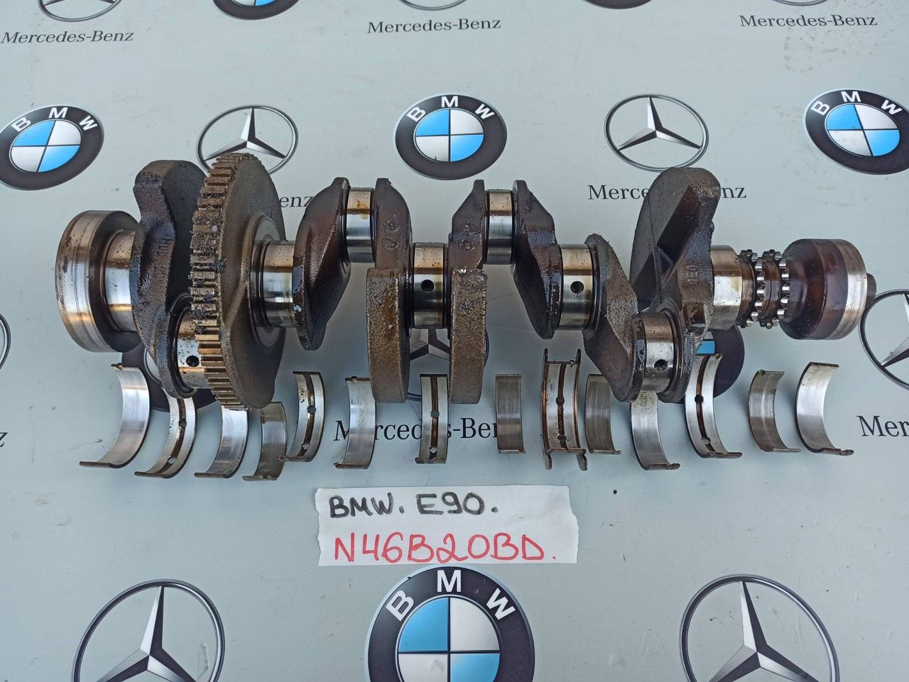 коленвал BMW 3 серия E90/E91 [рестайлинг] 2009, 2.0 л., N46 B20 BD, бензин, 2324252