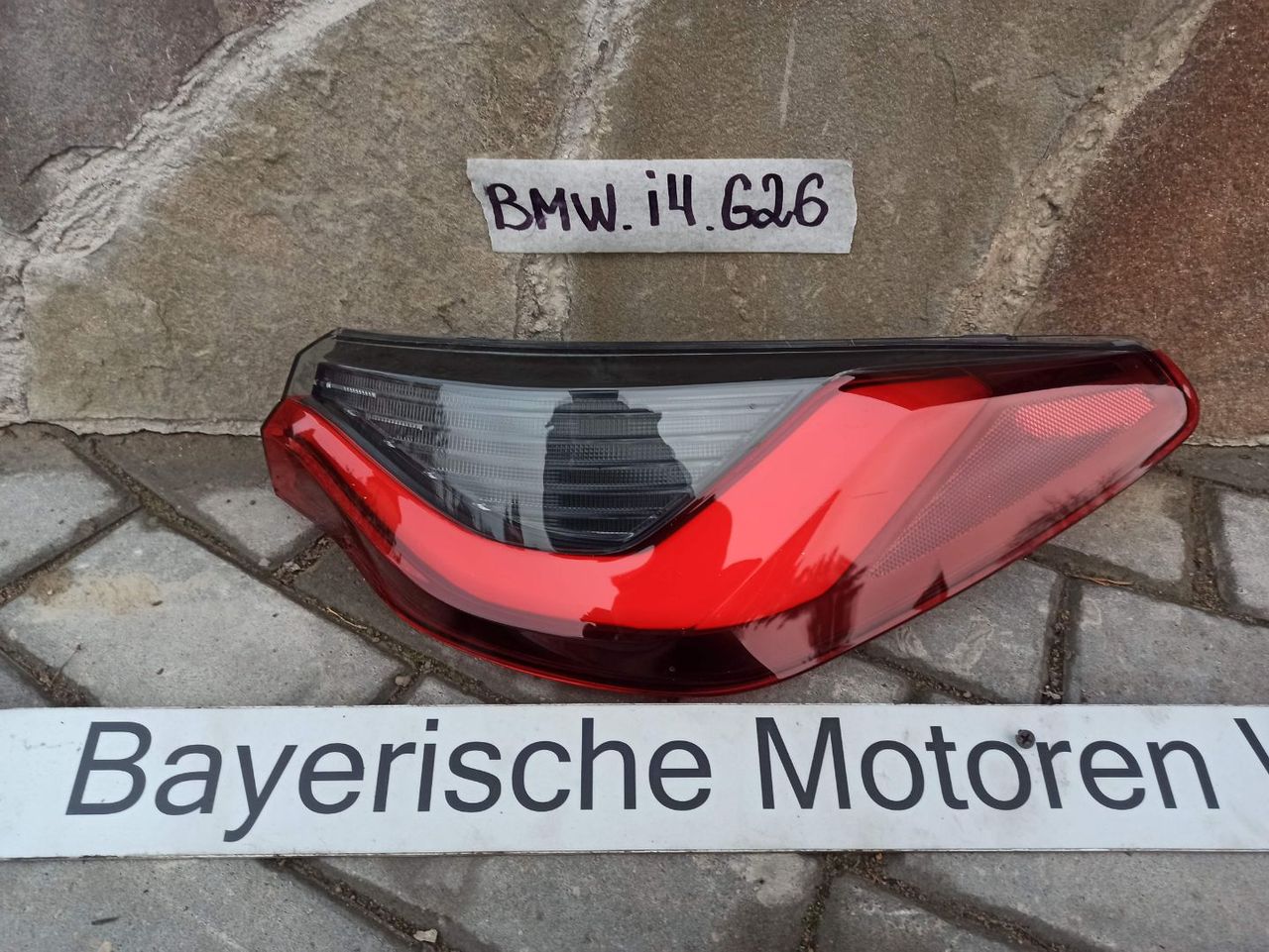 фонарь задний правый BMW i4 G26 2022, электро, АКПП, 7477604