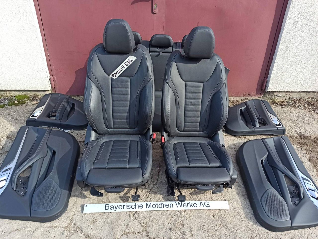 салон (комплект сидений) BMW i4 G26 2022, электро, АКПП