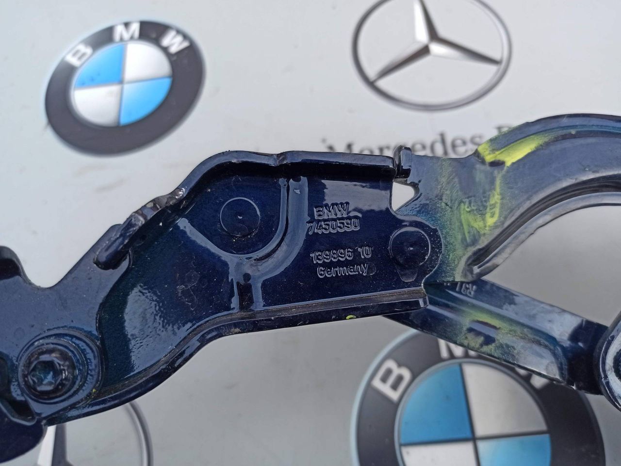 петля капота правая BMW i4 G26 2022, электро, АКПП, 7450590