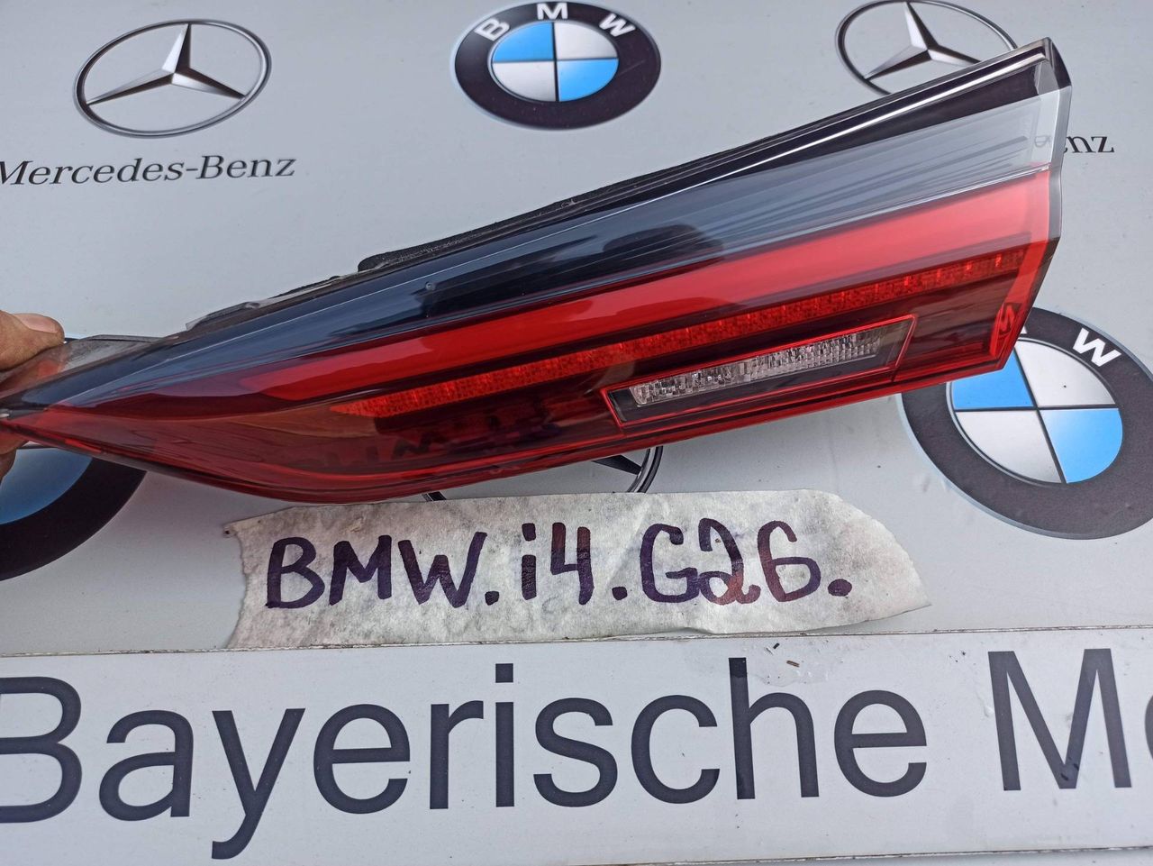 фонарь крышки багажника левый BMW i4 G26 2022, электро, АКПП, 7956629