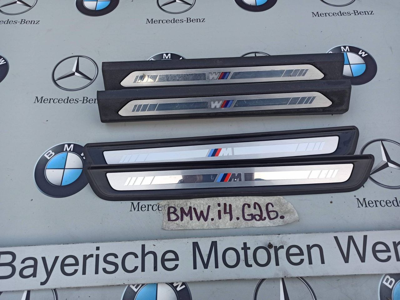 комплект накладок на пороги (внутренние) BMW i4 G26 2022, электро, АКПП, 7434240, 7434039, 8079739, 7407377, 7407387, 7407388, 8079740, 8079724, 8079723, 9451626, 7887316