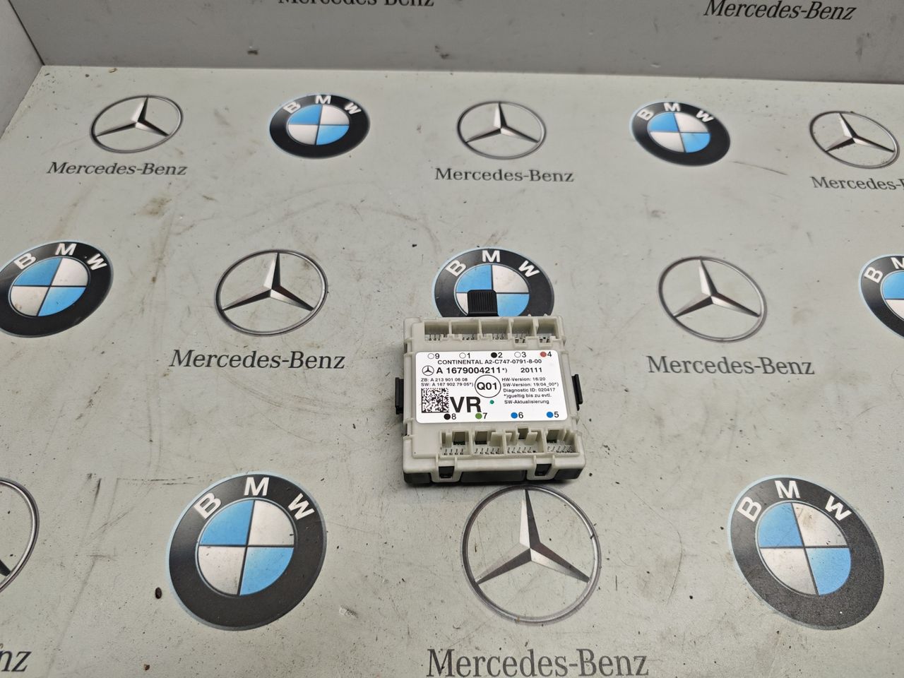модуль управления двери Mercedes-Benz GLC-Класс X253 [рестайлинг] 2020, 2.0 л., M264.920, бензин, полный привод, правый руль, A1679004211