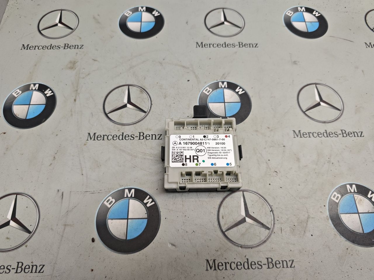 модуль управления двери Mercedes-Benz GLC-Класс X253 [рестайлинг] 2020, 2.0 л., M264.920, бензин, полный привод, правый руль, A1679004811