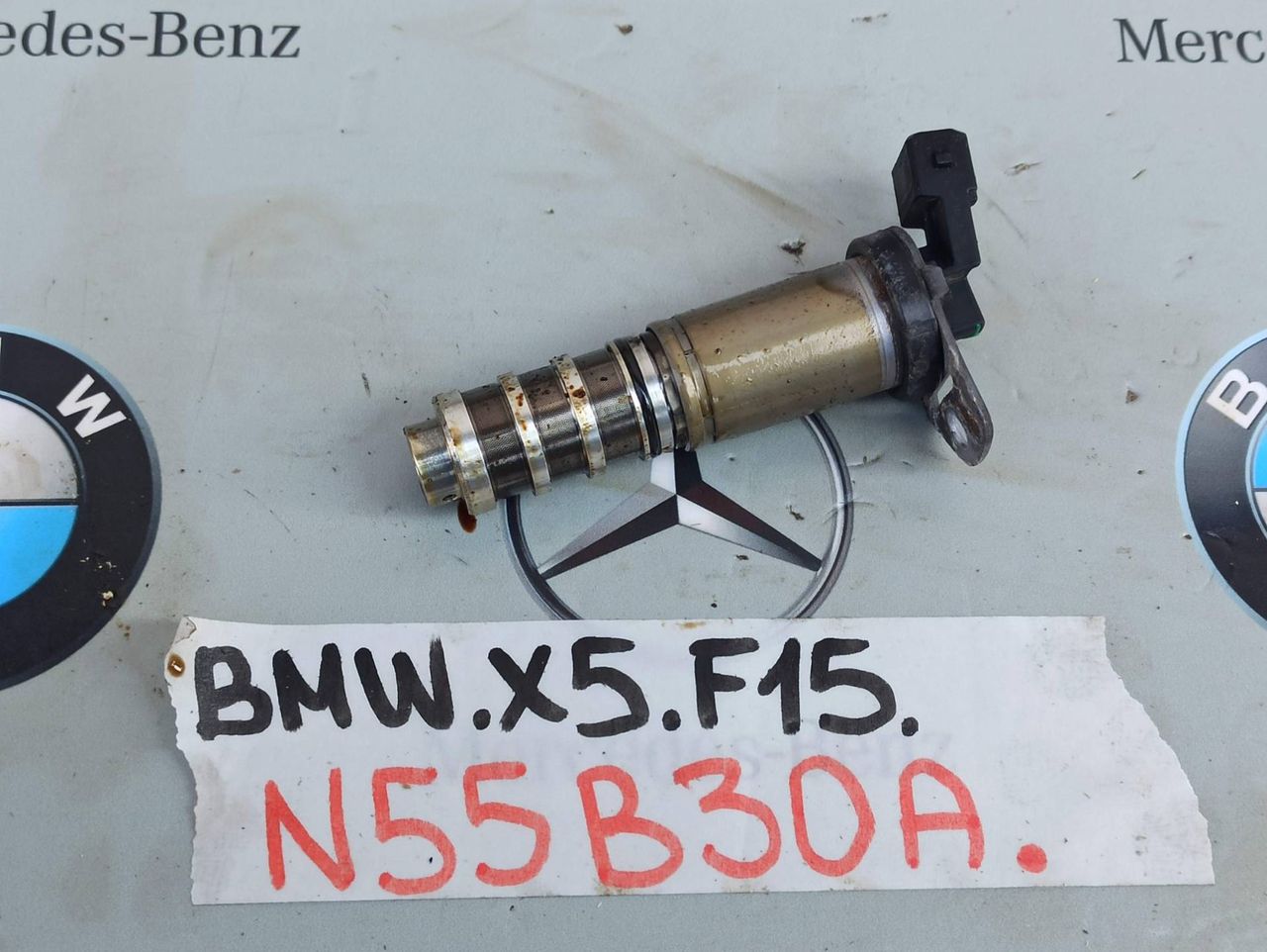 клапан фазорегулятора BMW X5 F15 2017, 3.0 л., N55 B30 A, бензин, АКПП, 8605123